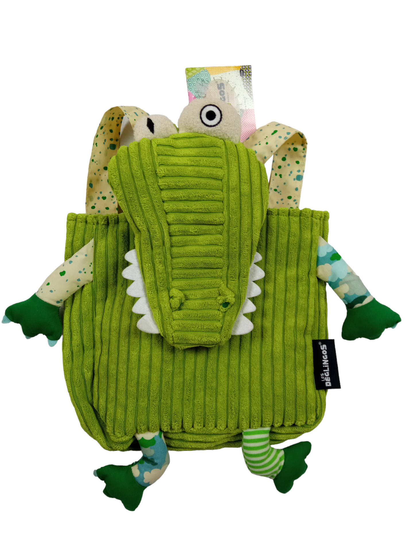 Mochila cocodrilo/ 20*20*5 cm