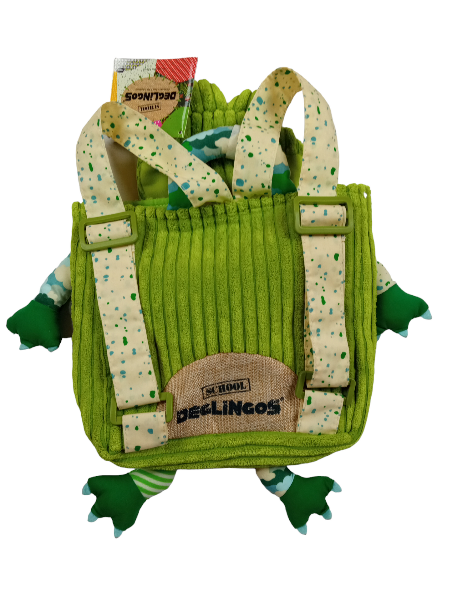 Mochila cocodrilo/ 20*20*5 cm