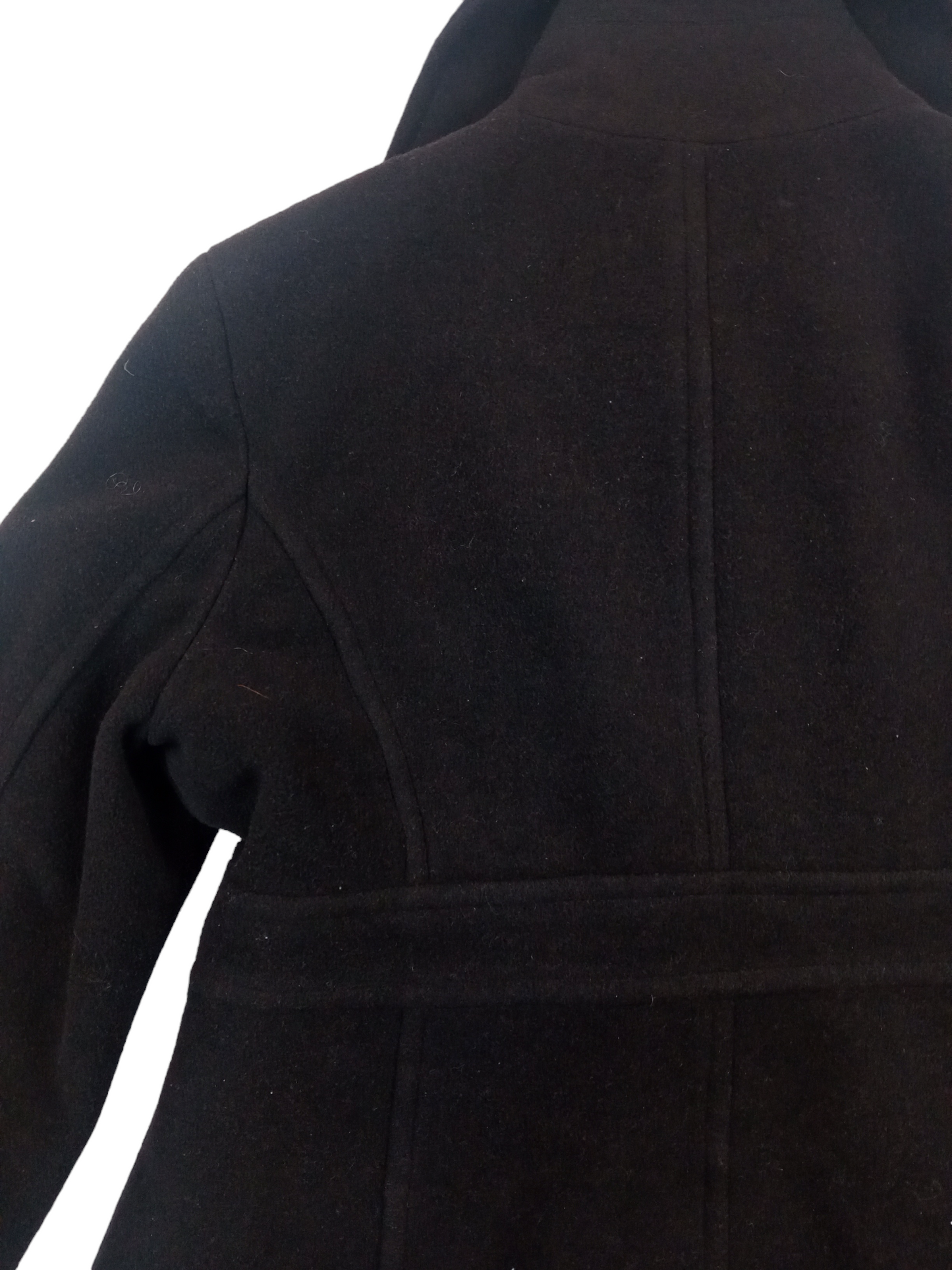 Abrigo negro/ talla L