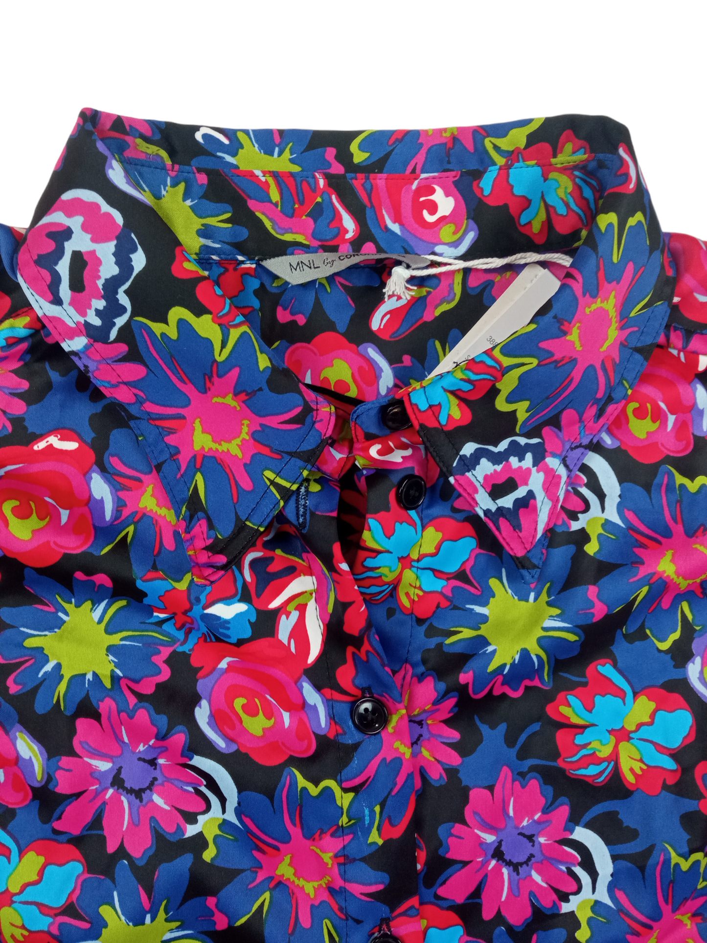 Blusa flores/ talla S