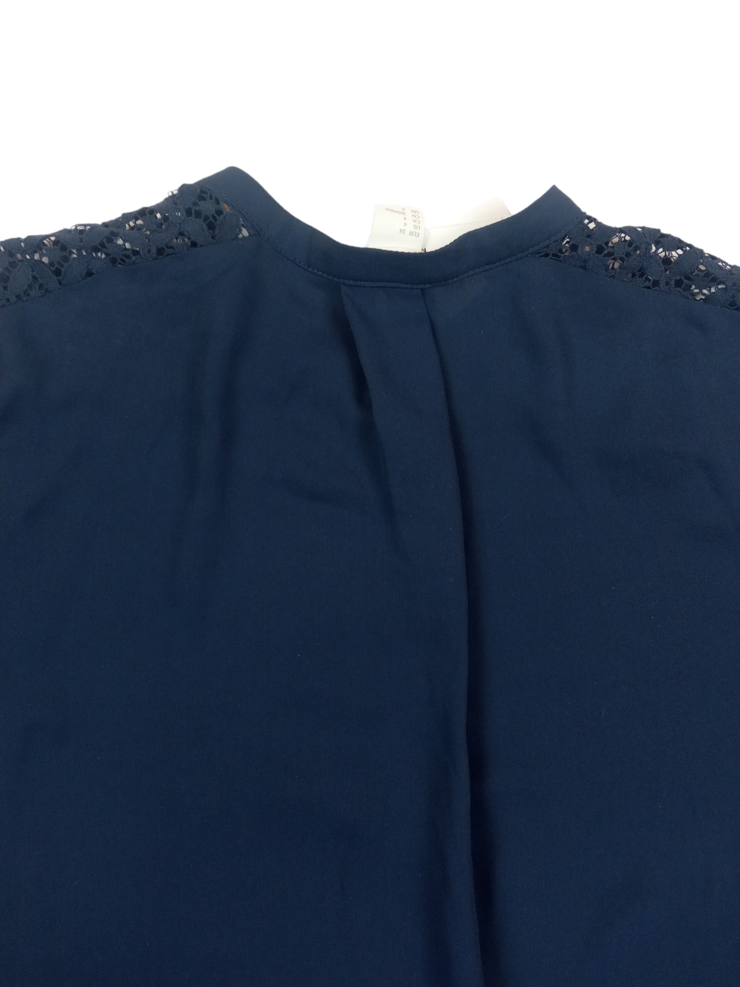 Blusa azul marino H&M / Talla 34