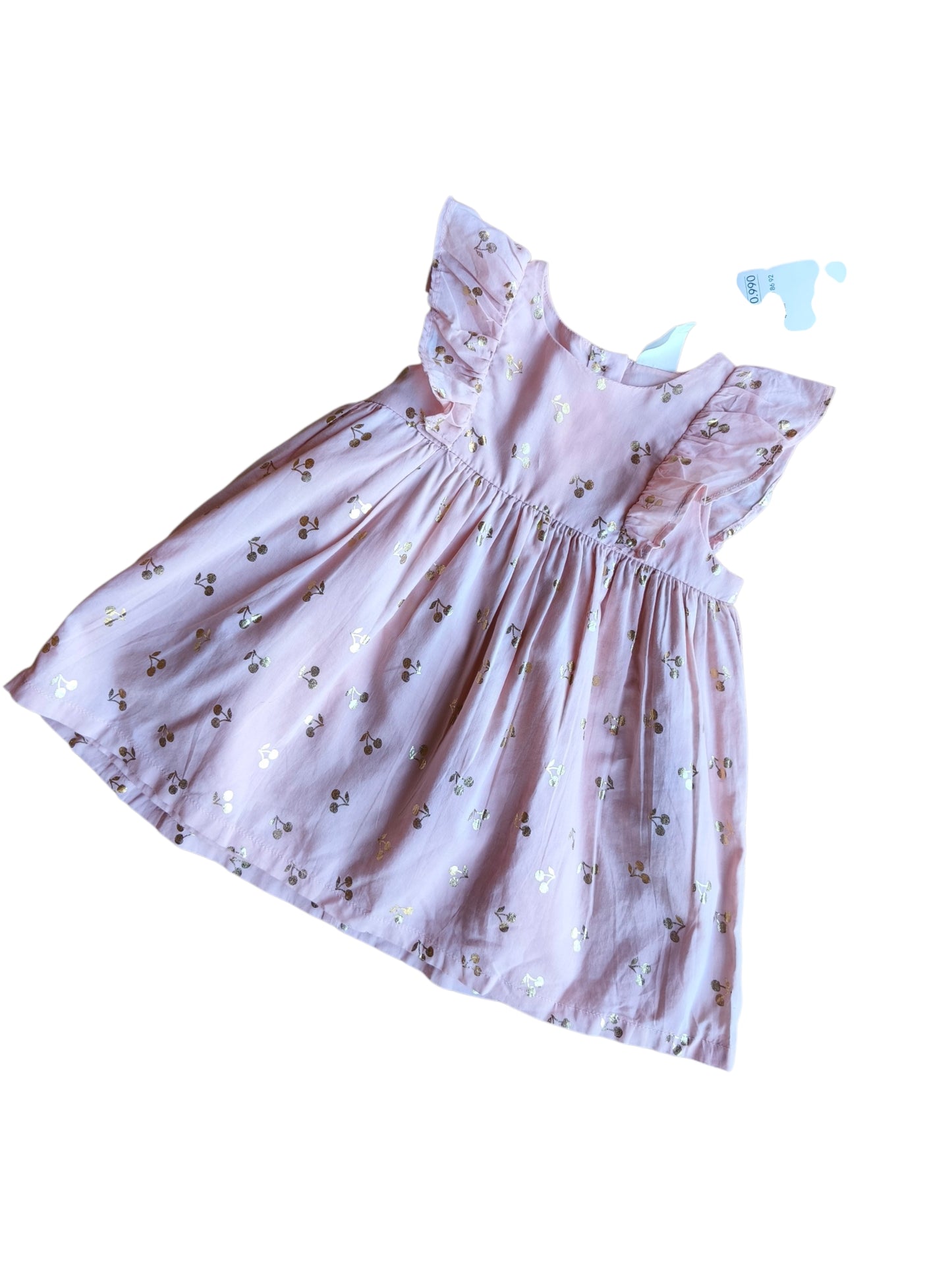 Vestido rosado / 4-6 meses