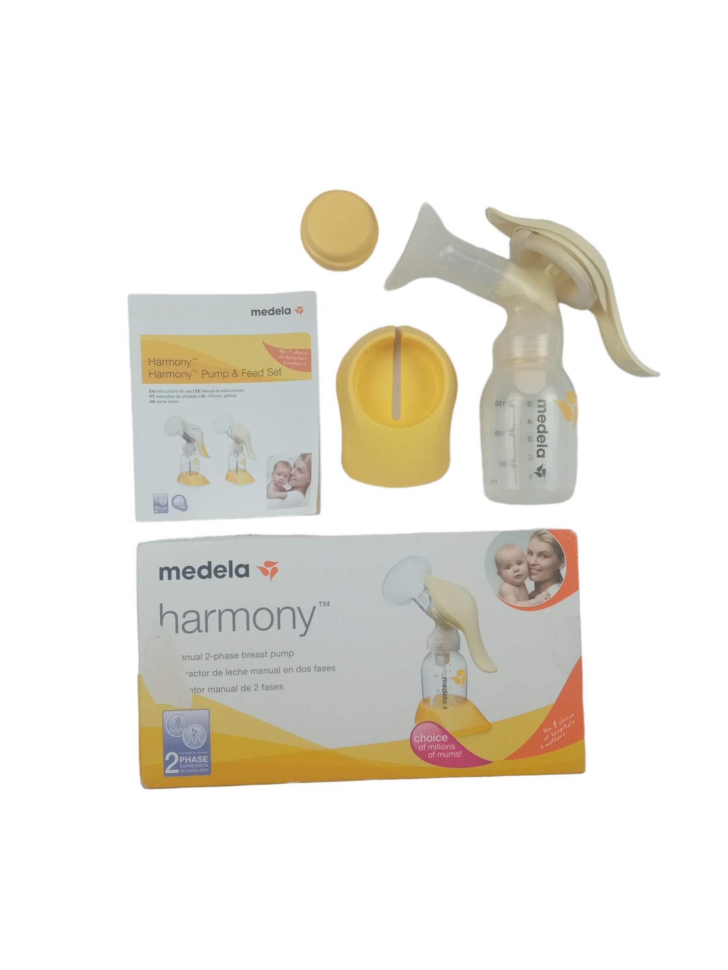Extractor de leche manual