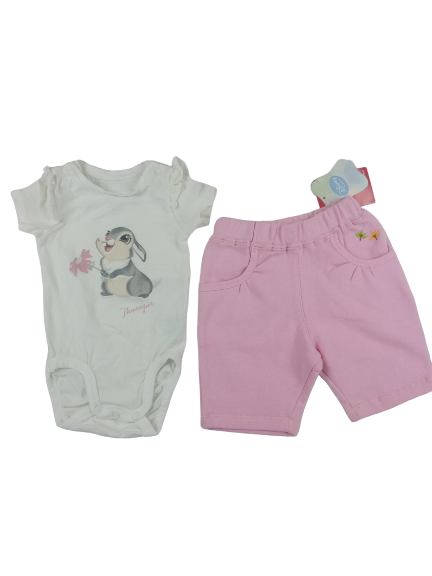 Conjunto short-body / 3 meses