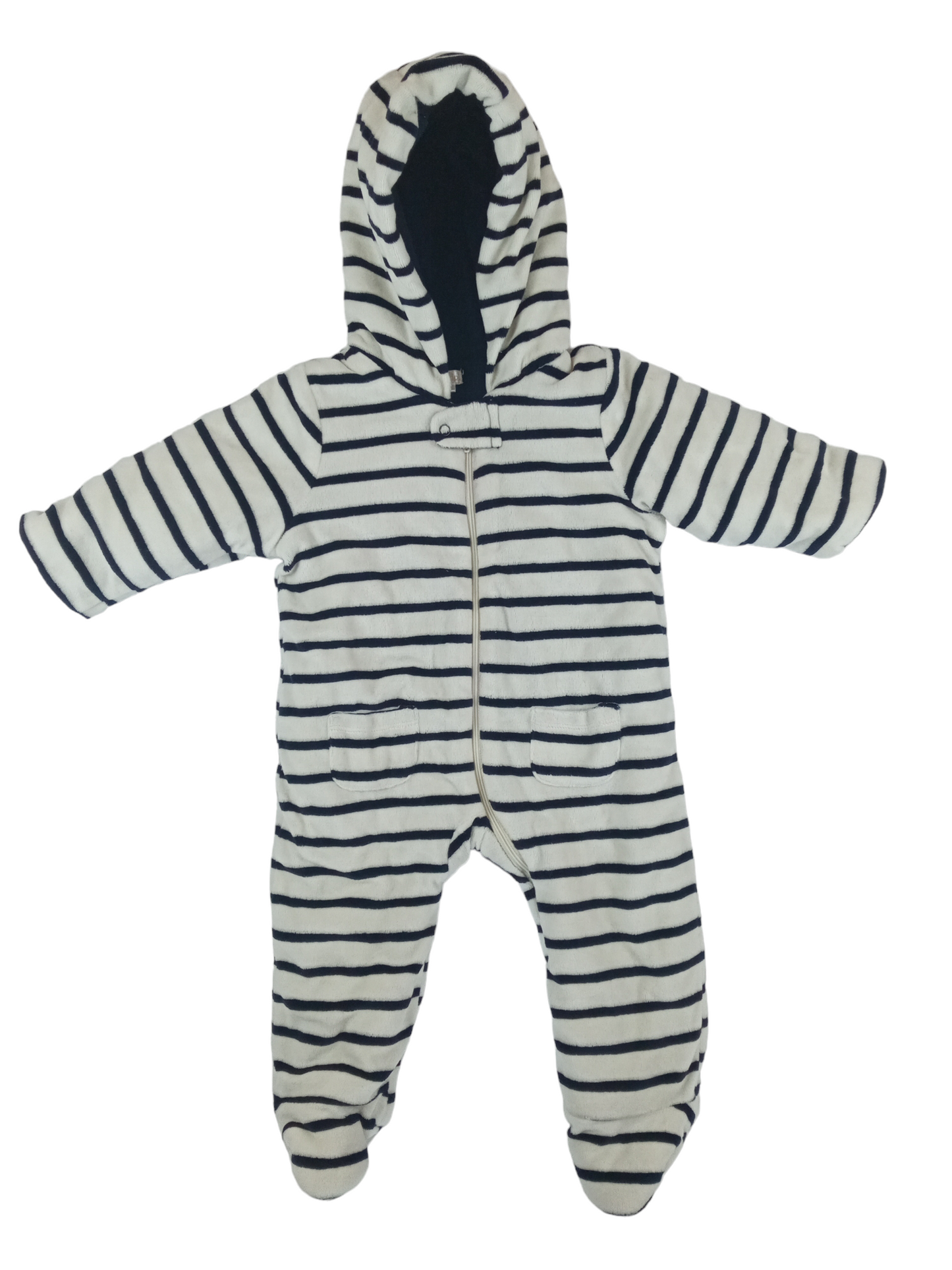 Cubreropa invierno rayado / 9 meses