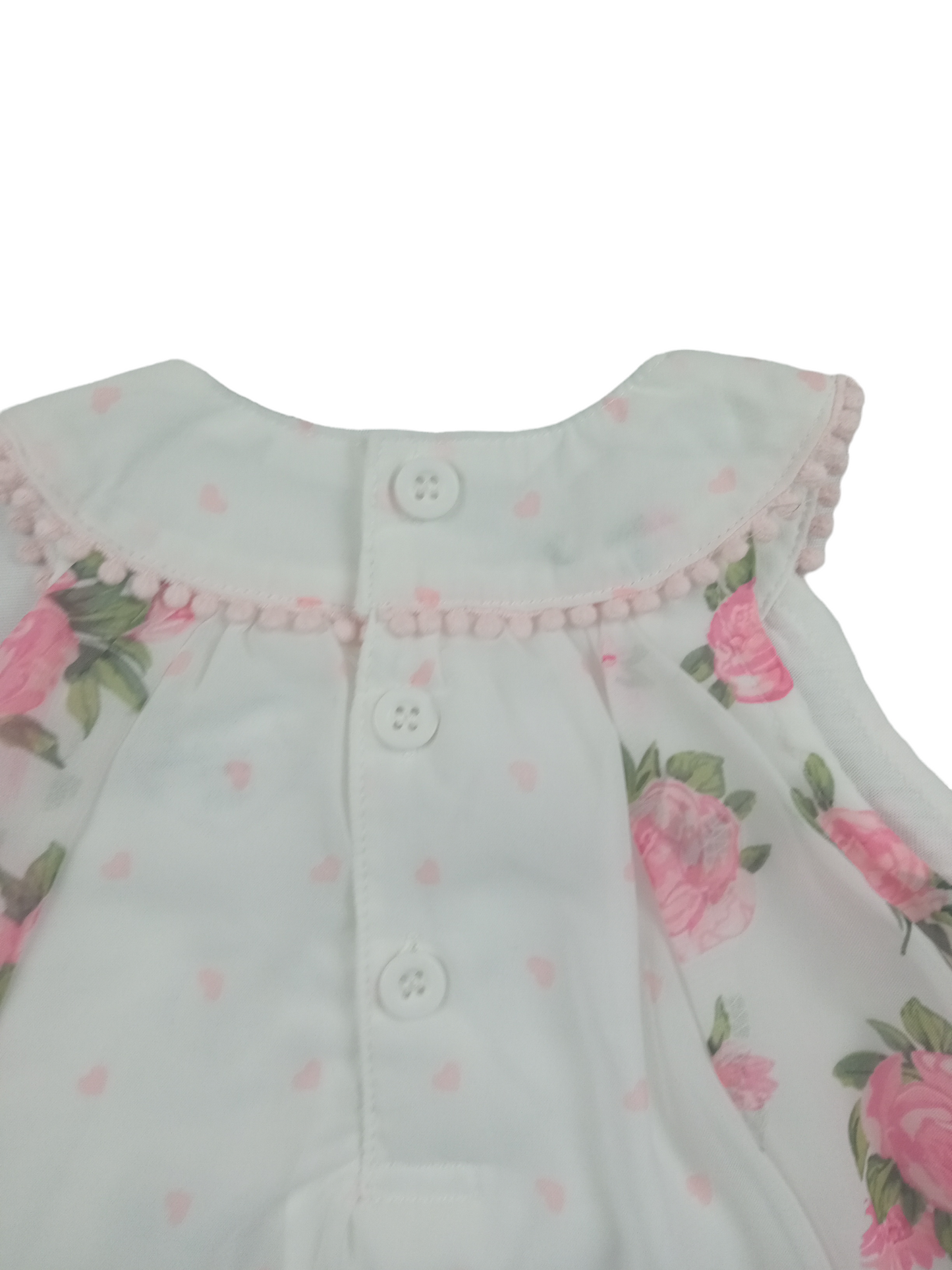 Vestido tela tul / 9 meses