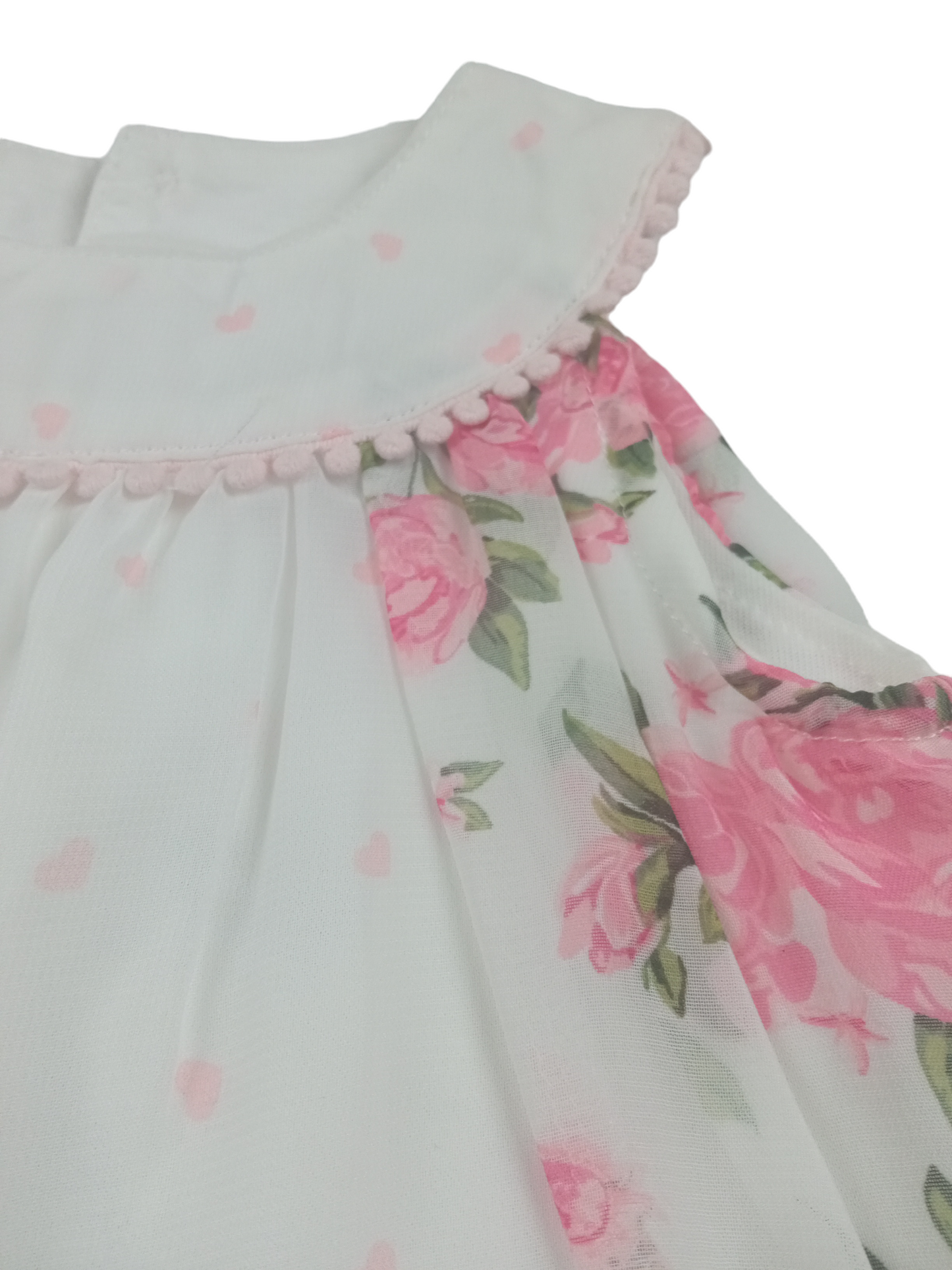 Vestido tela tul / 9 meses