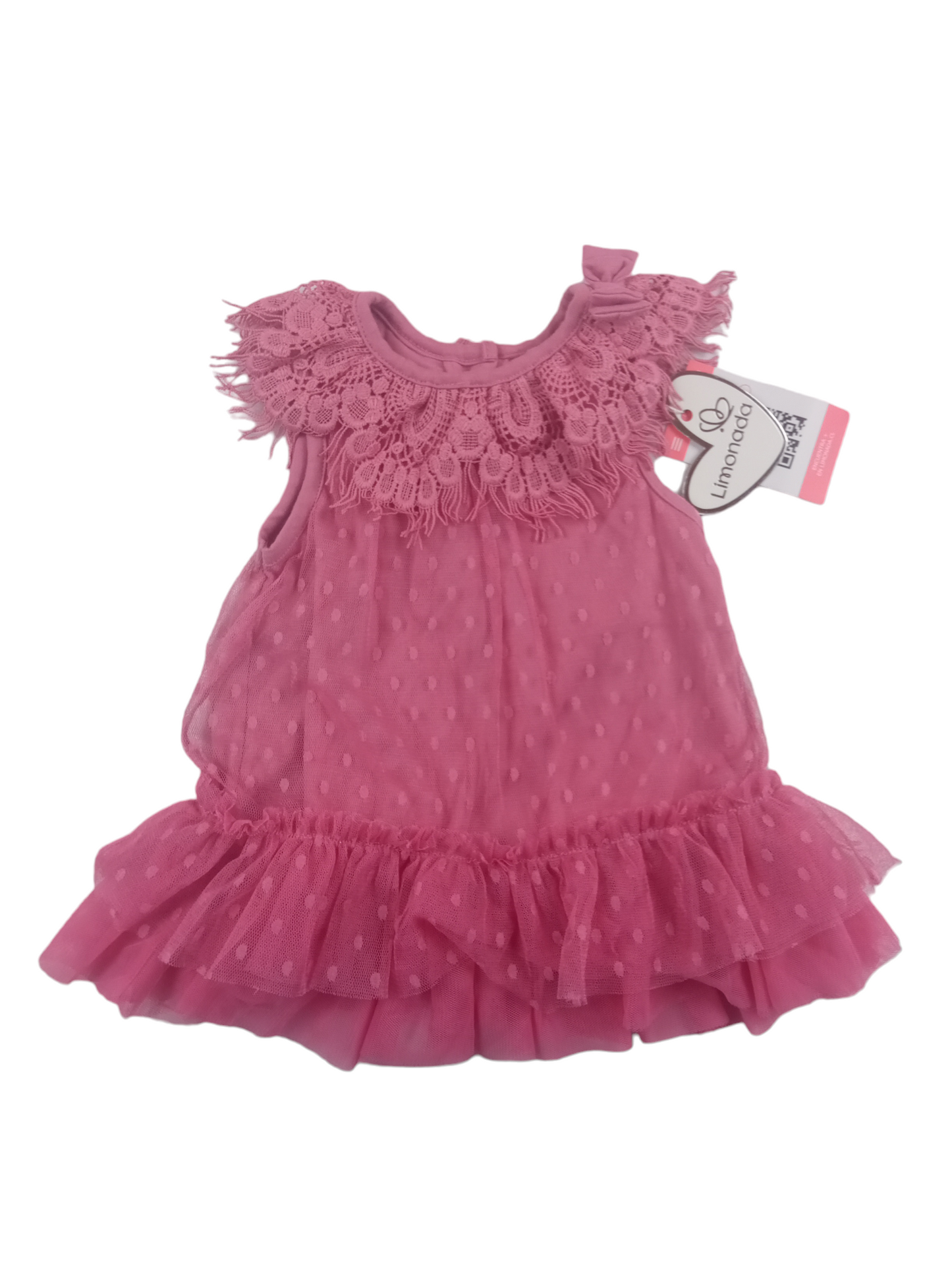 Vestido de tela tul / 6 meses