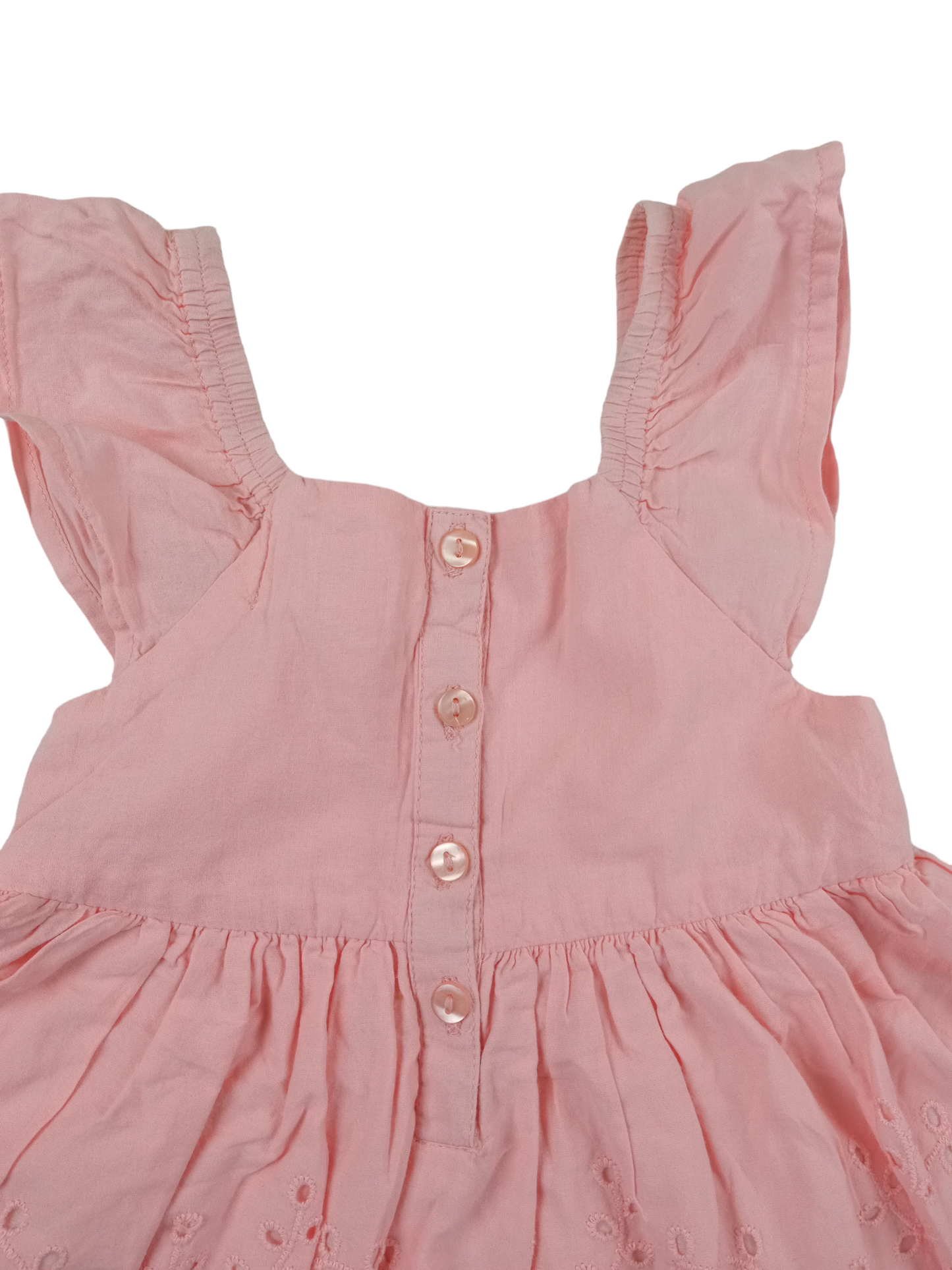 Vestido estilo blondas / 6 meses