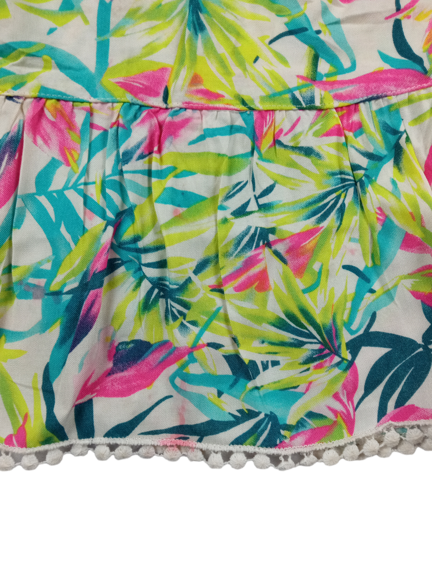 Vestido floreado / Talla 4