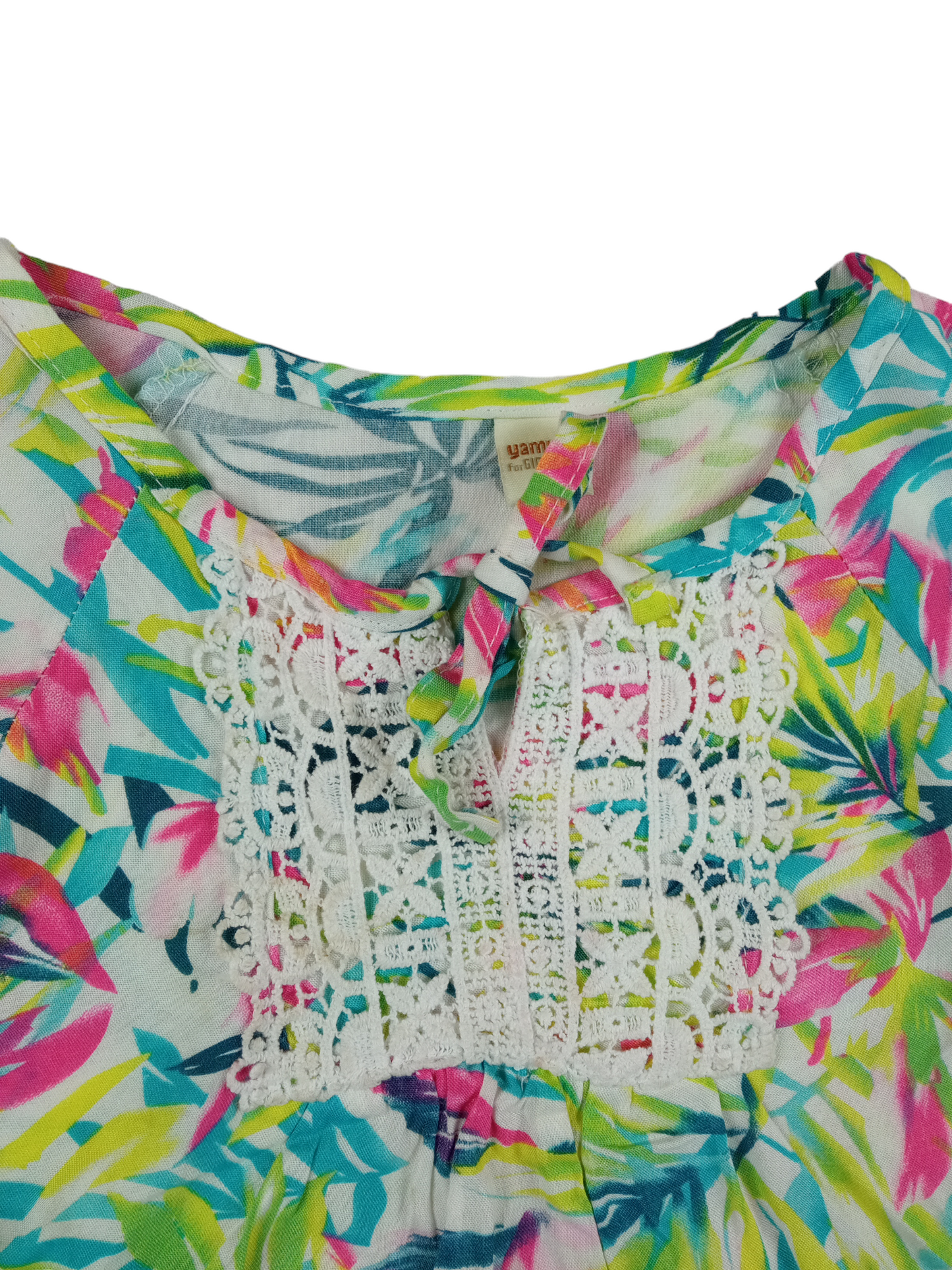 Vestido floreado / Talla 4