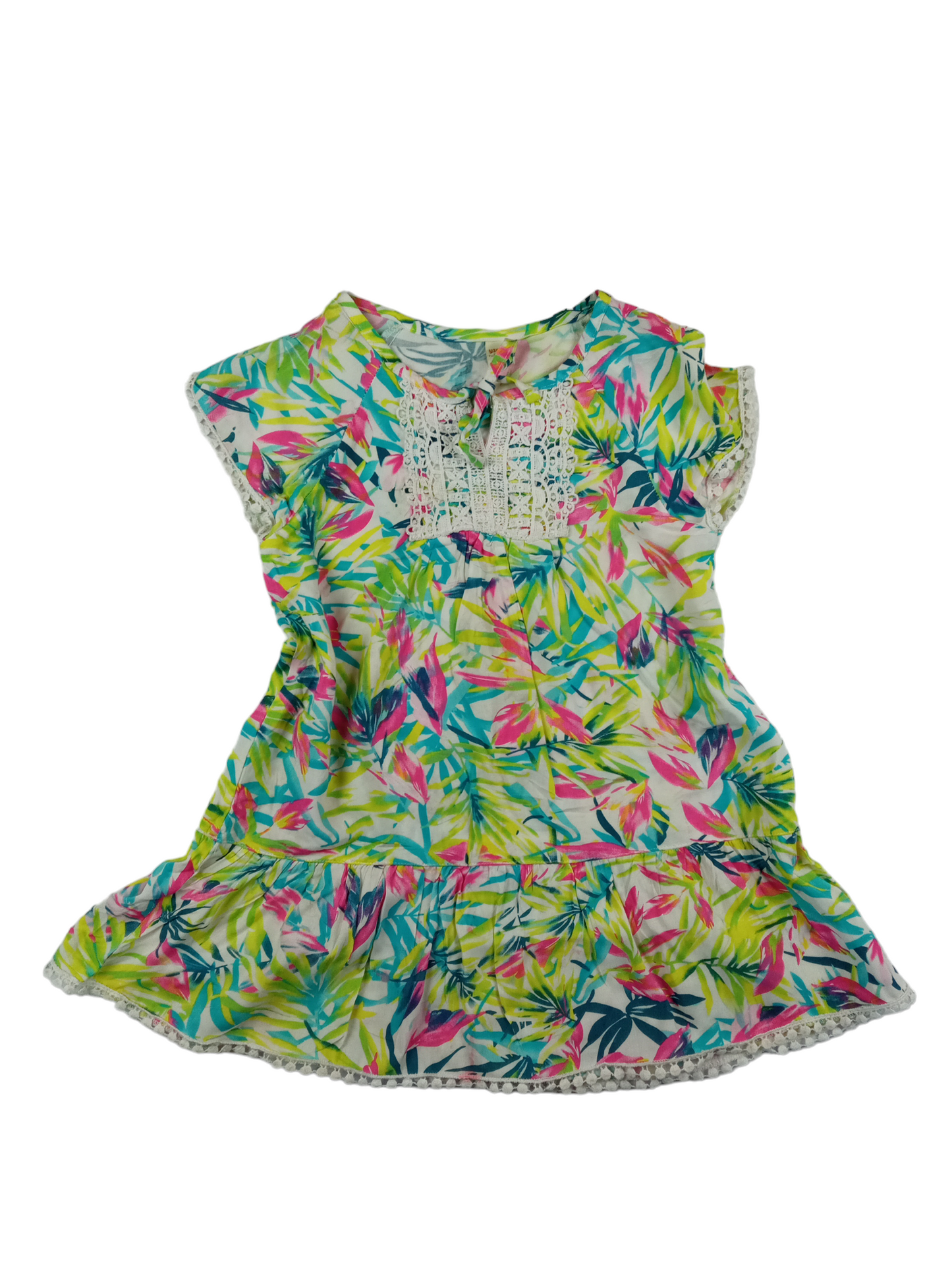 Vestido floreado / Talla 4