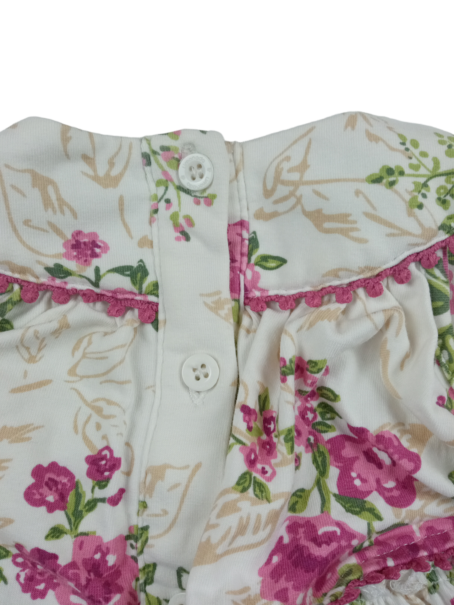 Vestido diseño vuelitos / 9 meses
