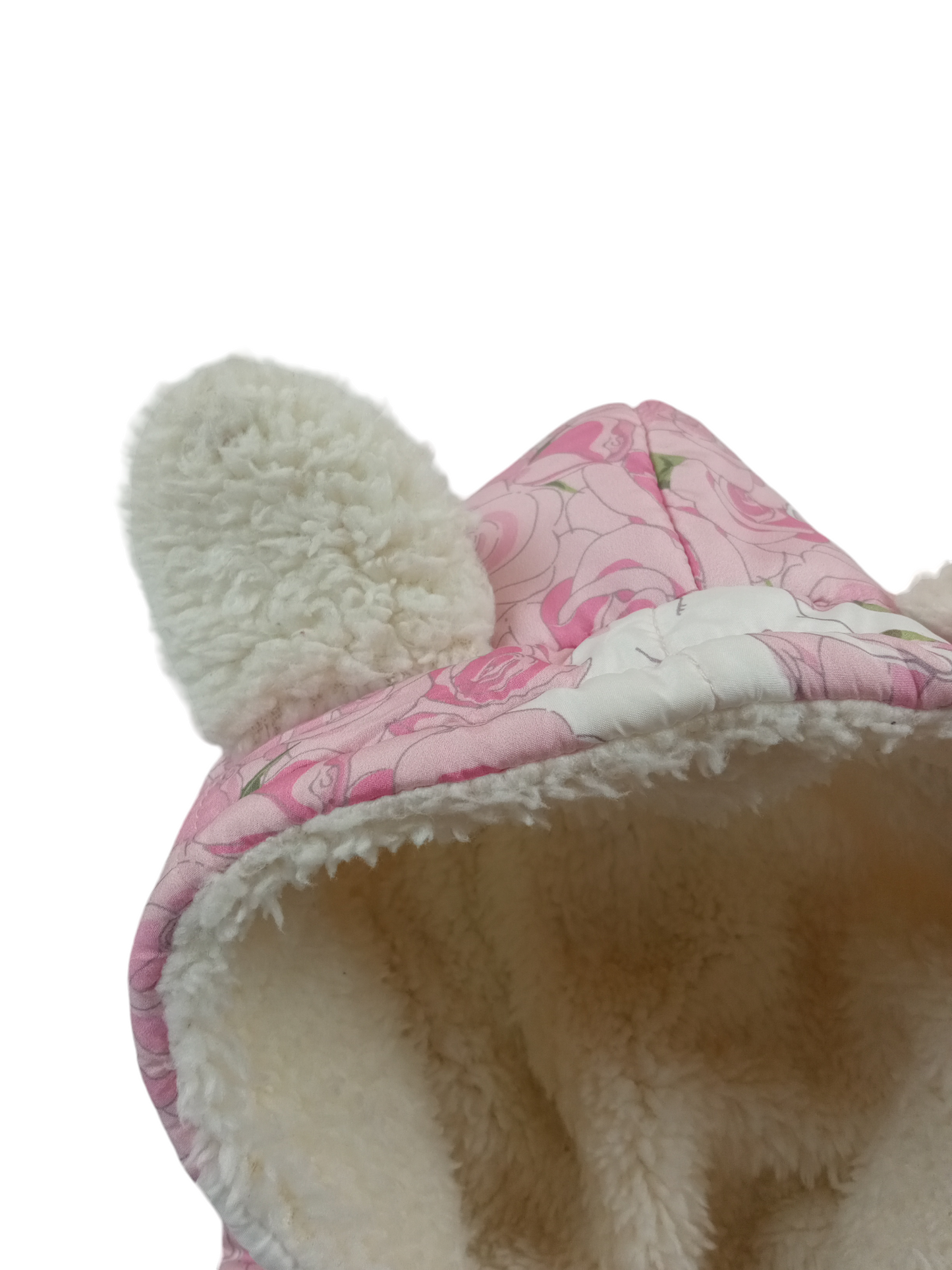Parka sin mangas floreada / Talla 3 meses