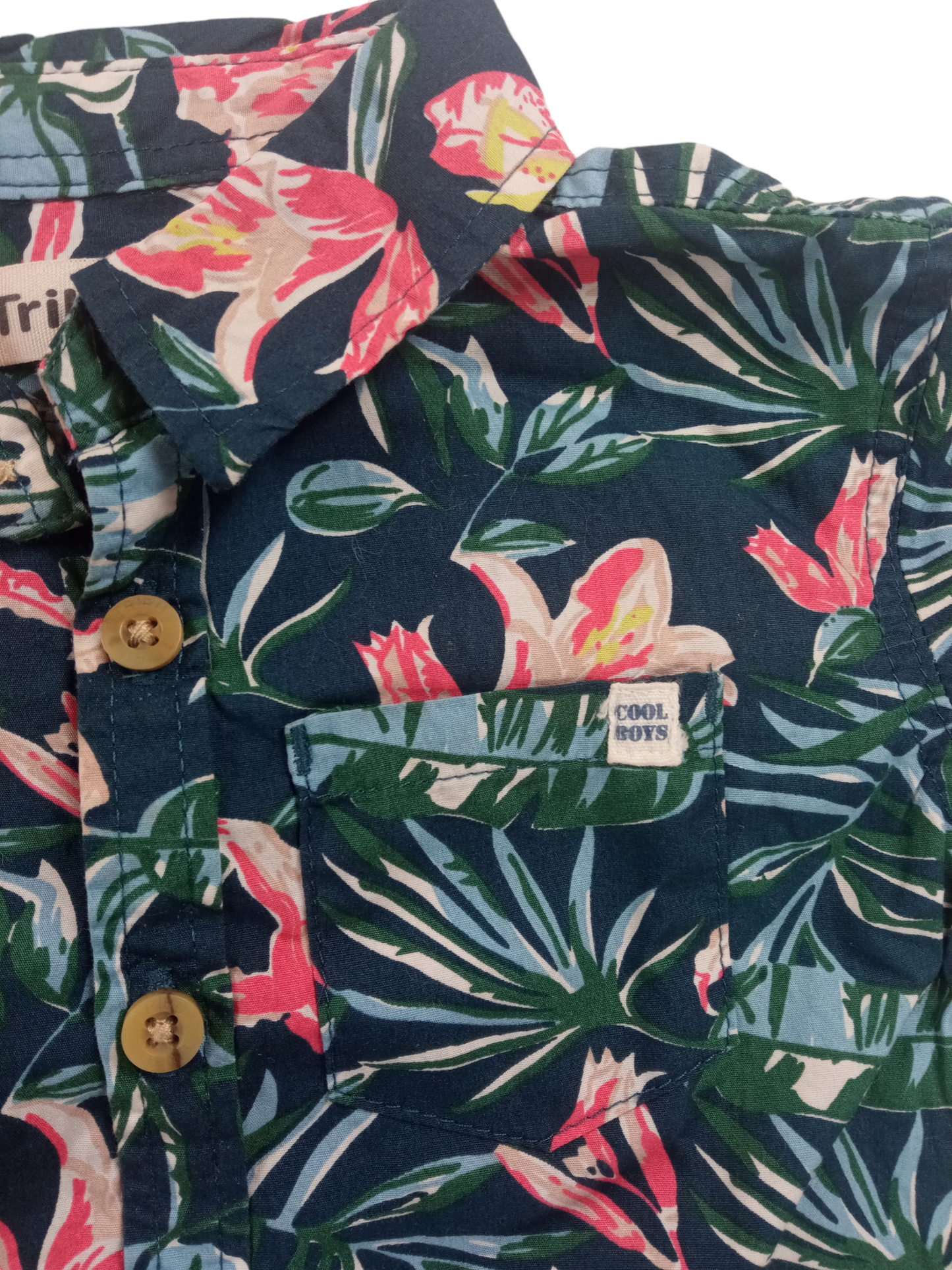 Camisa guayabera / 12 meses