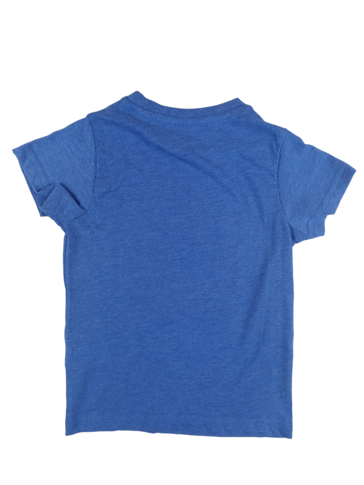 Polera azul manga corta / Talla 2