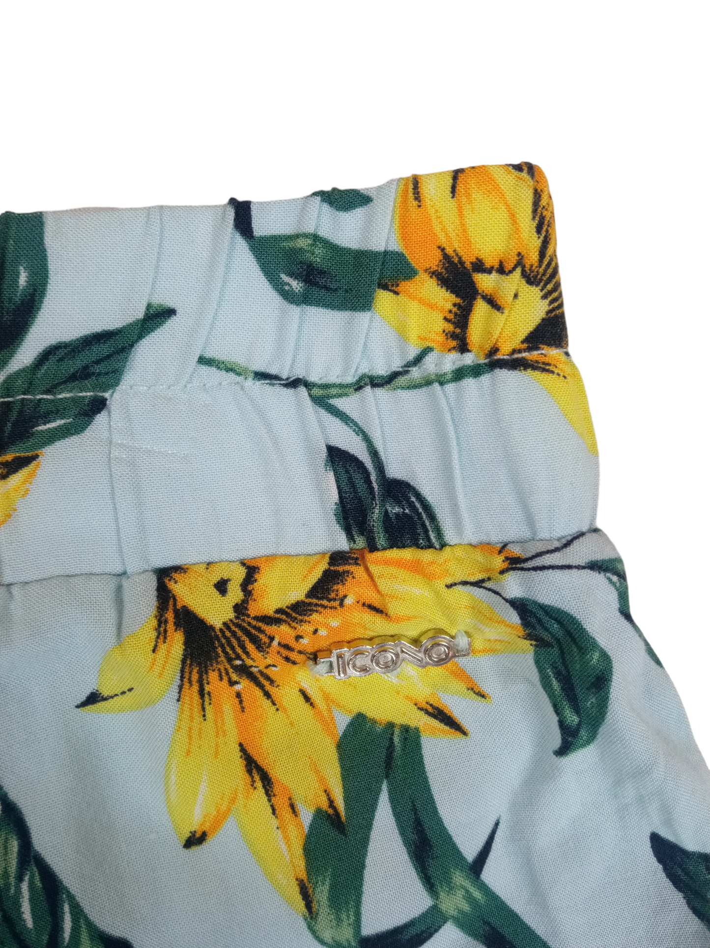 Pantalón Floreado Icono/ Talla L