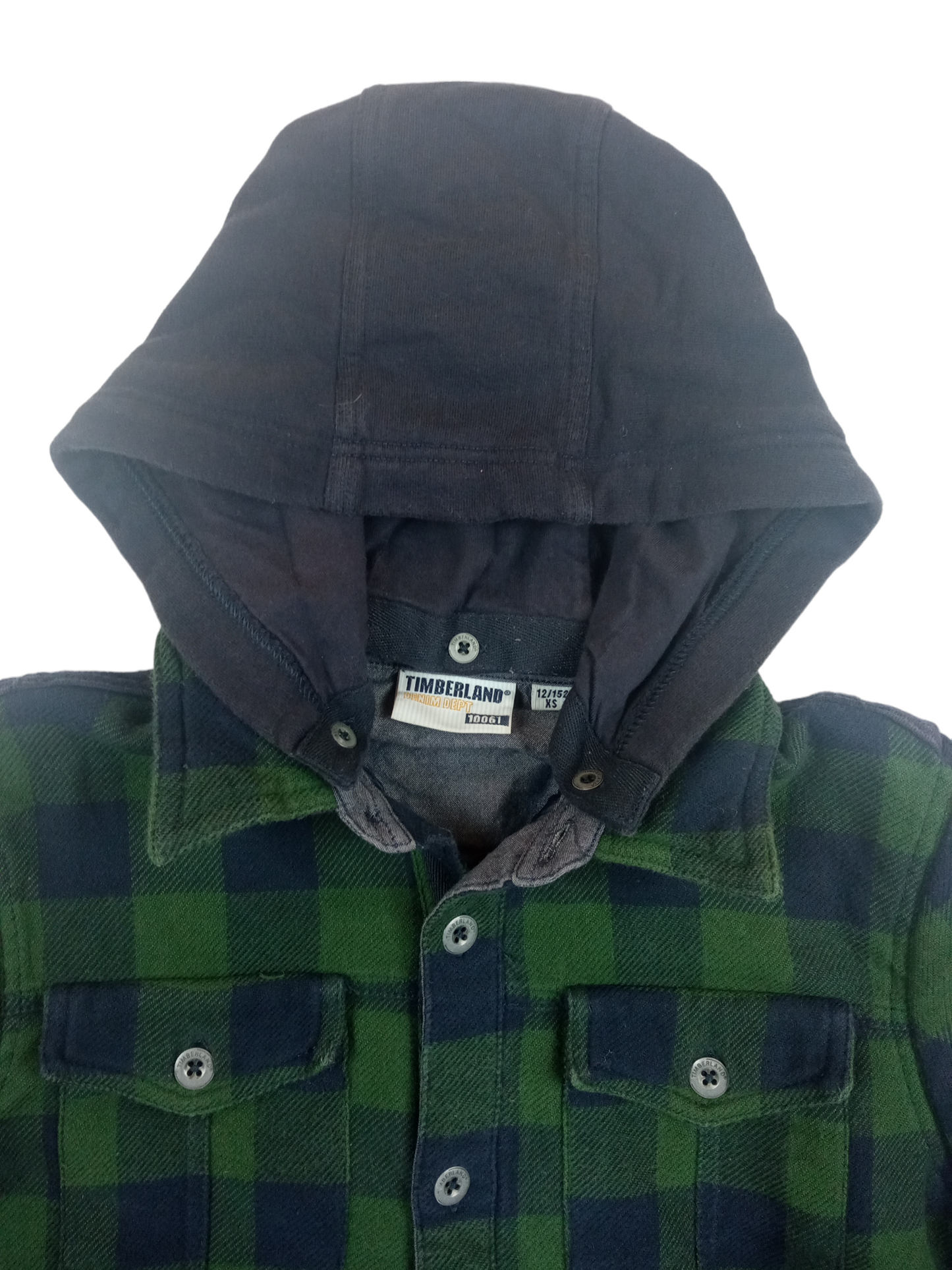 Camisa leñadora Timberland / Talla 12 XS