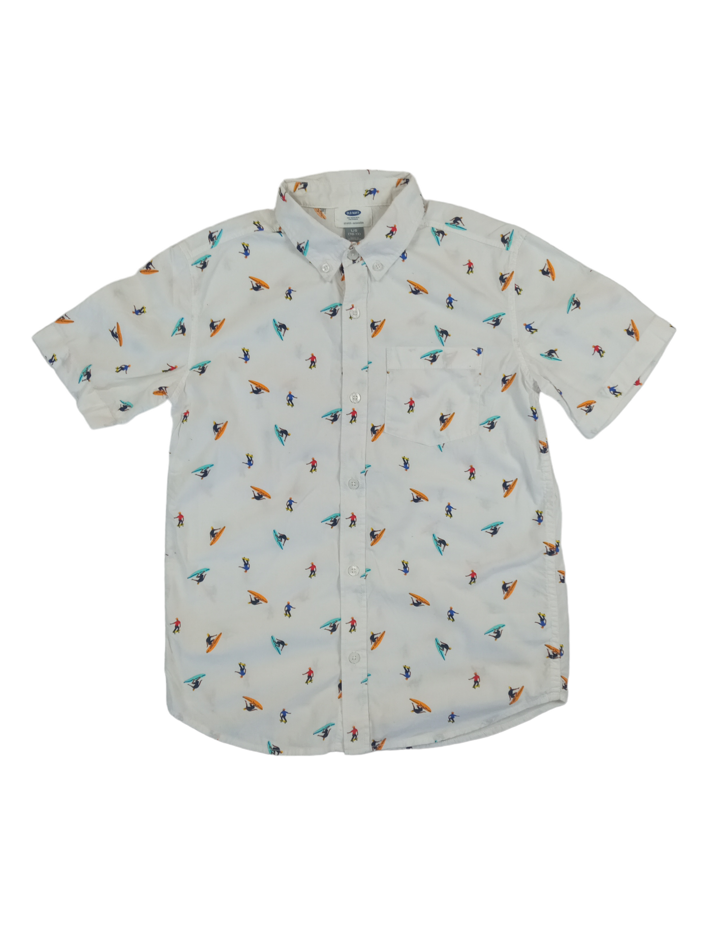 Camisa diseño skate-surf / Talla 10-12