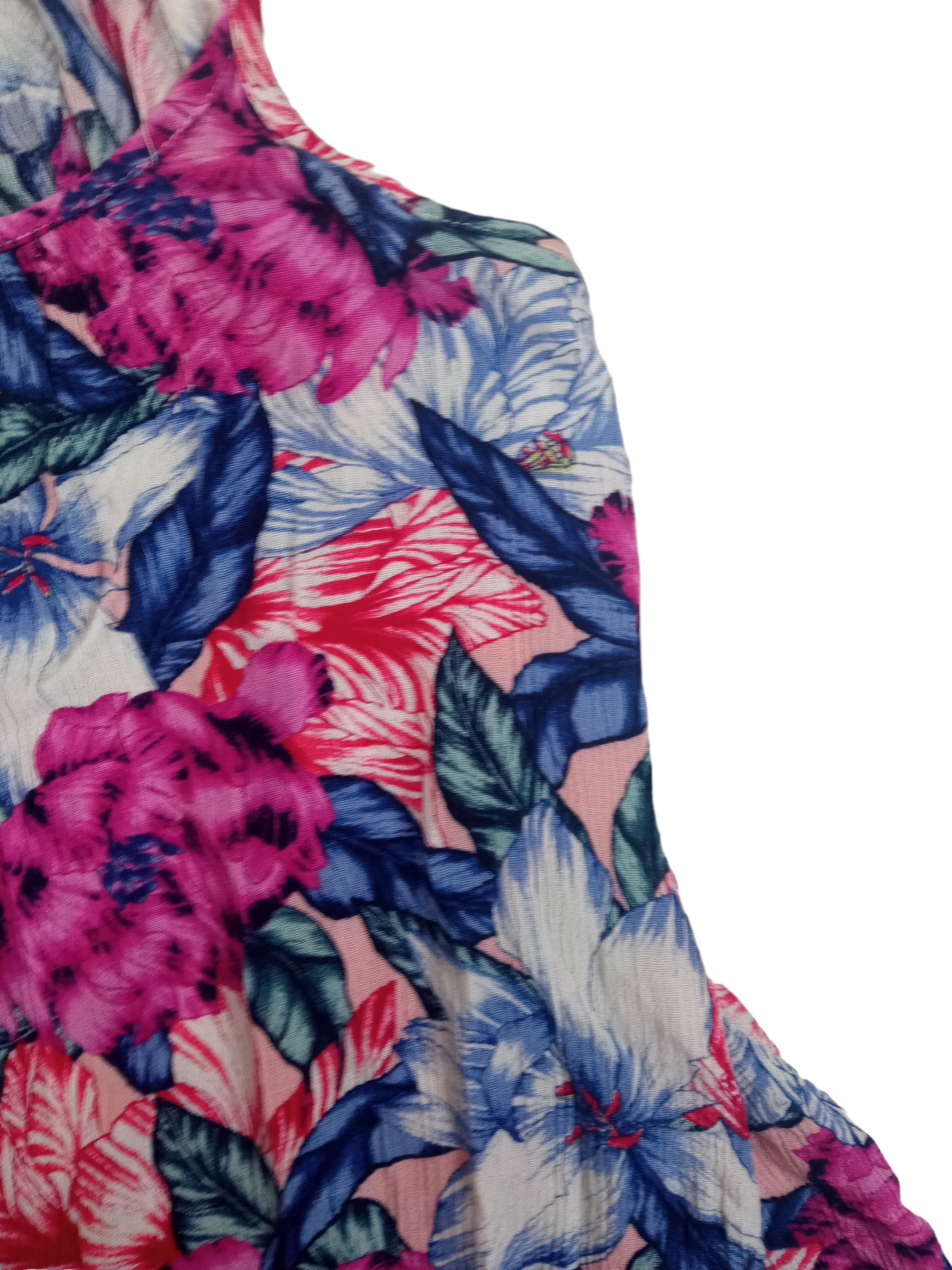 Vestido flores/ talla 12
