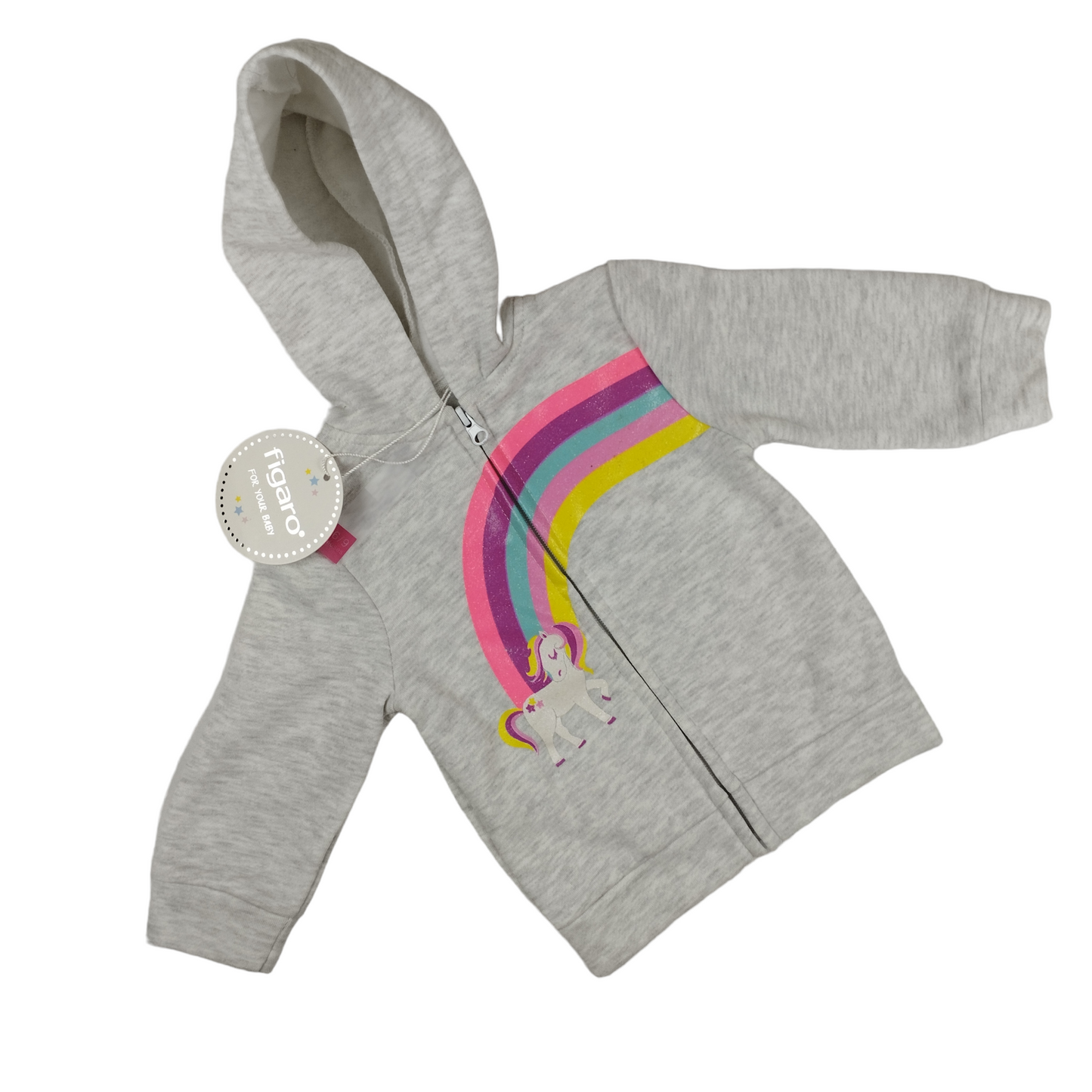 Conjunto polerón buzo / 6-9 meses