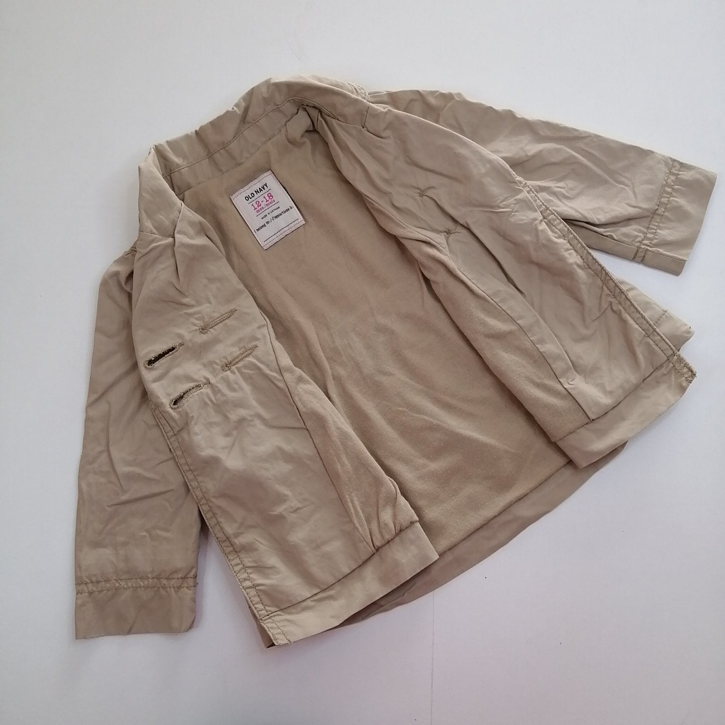 Chaqueta delgada / 12-18 meses