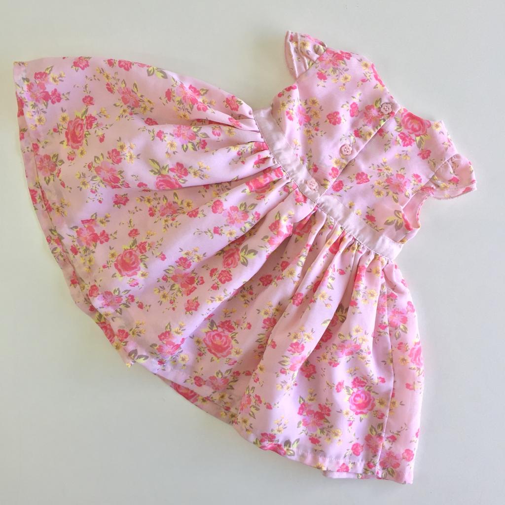 Vestido / 0-3 meses.