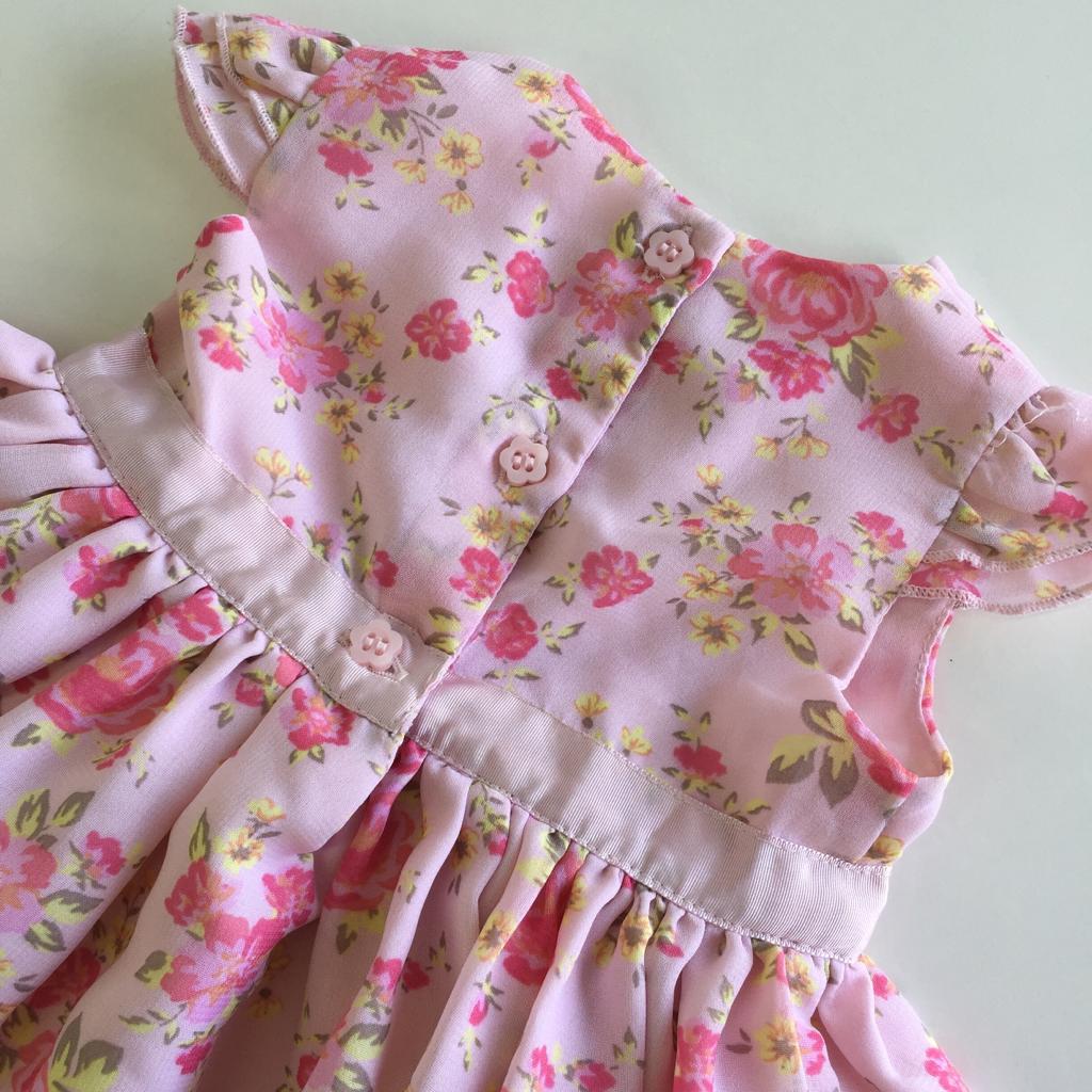 Vestido / 0-3 meses.