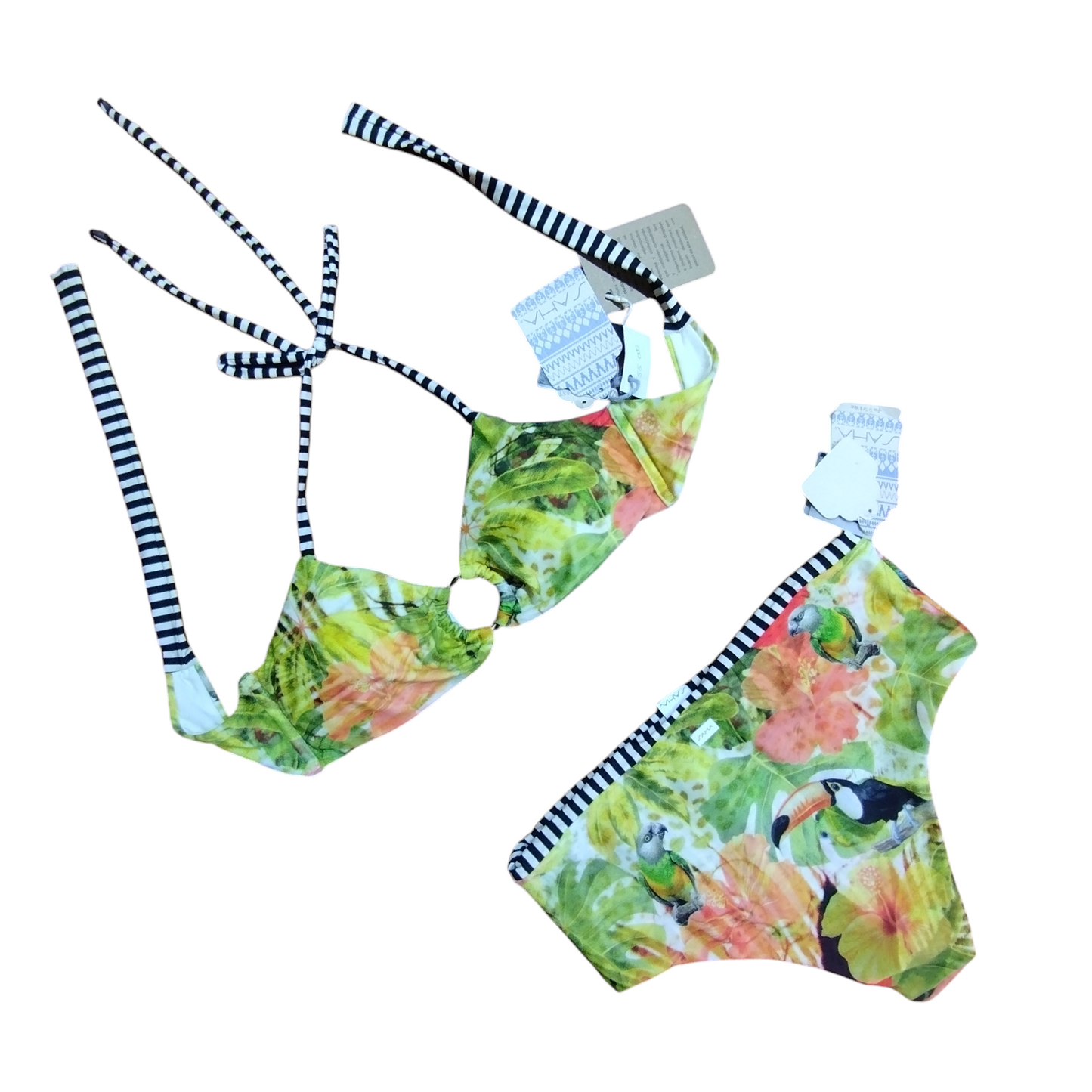 Bikini Saha diseño flores / Talla S