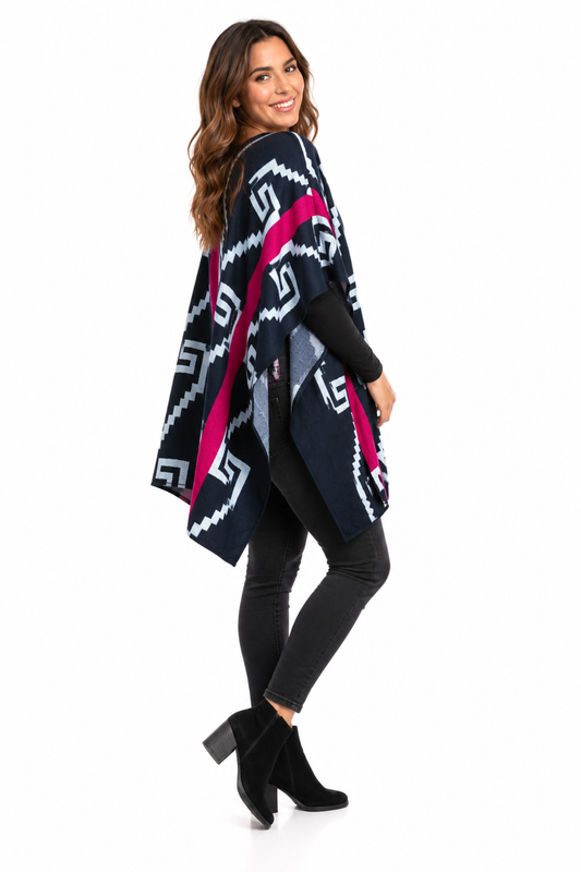 Ruana estilo étnico / Talla M