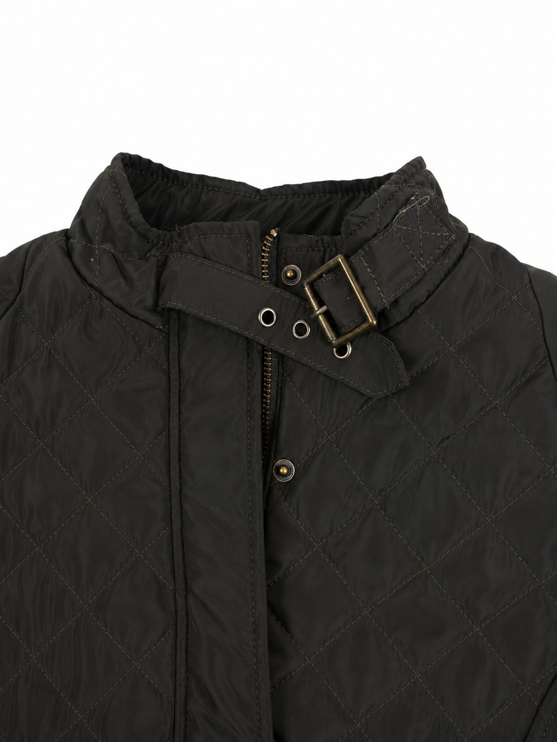 Chaqueta verde musgo Mango / Talla M