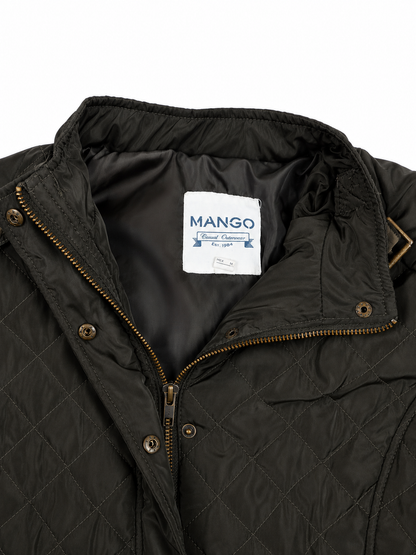 Chaqueta verde musgo Mango / Talla M