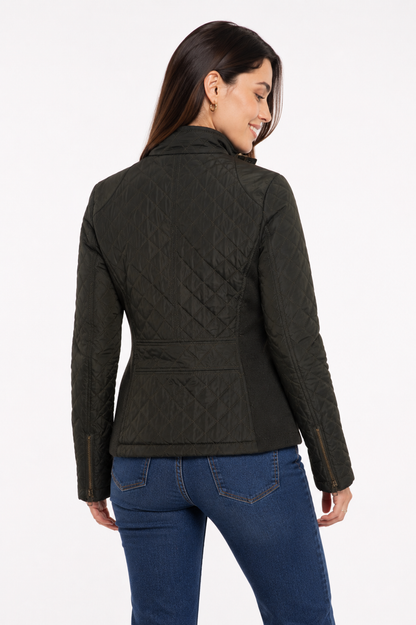 Chaqueta verde musgo Mango / Talla M