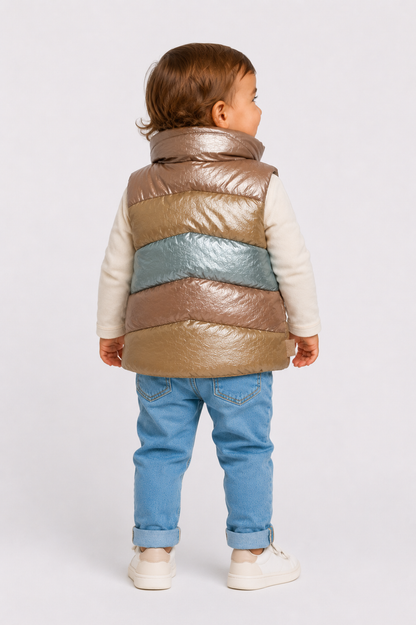 Parka sin mangas/ 12-18 meses