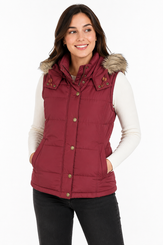 Parka sin mangas L.O.G.G / Talla 36