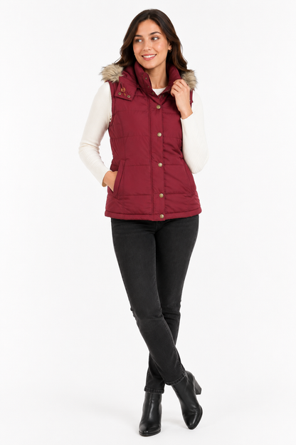 Parka sin mangas L.O.G.G / Talla 36
