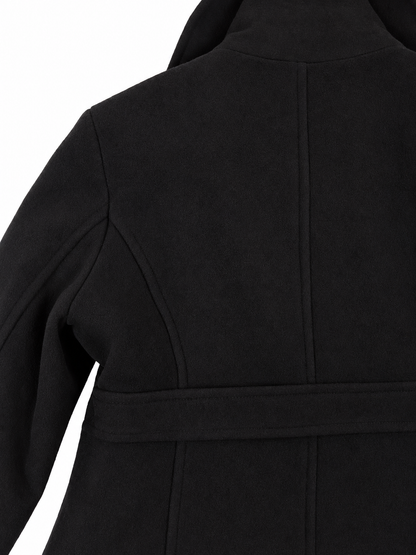 Abrigo negro/ talla L