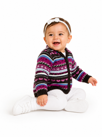 Chaleco de polar forrado / 6-12 meses