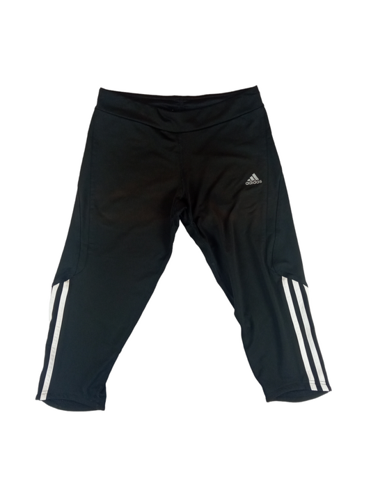 Calza 3/4 negra Adidas / Talla M