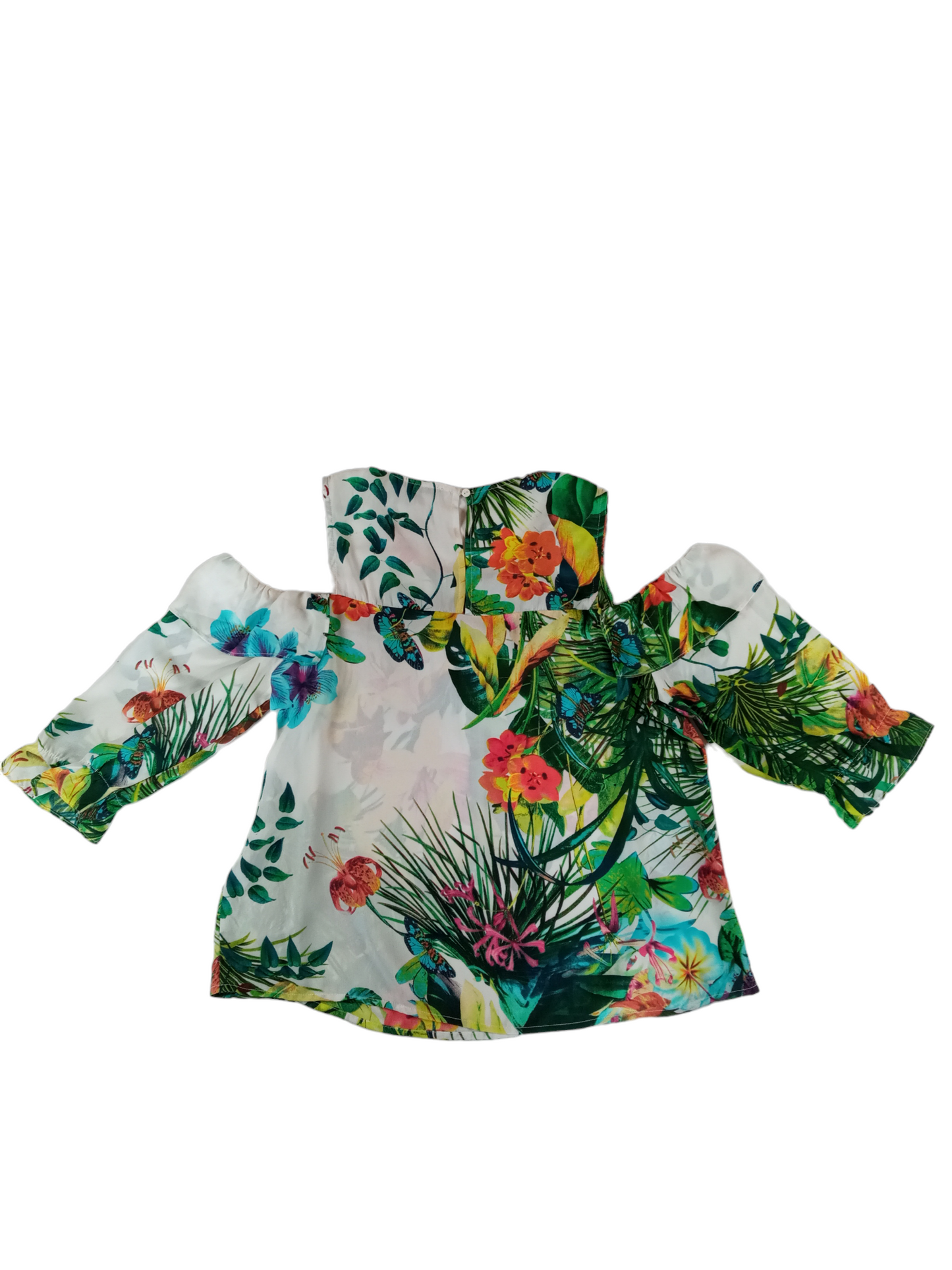 Blusa floreada / Talla S