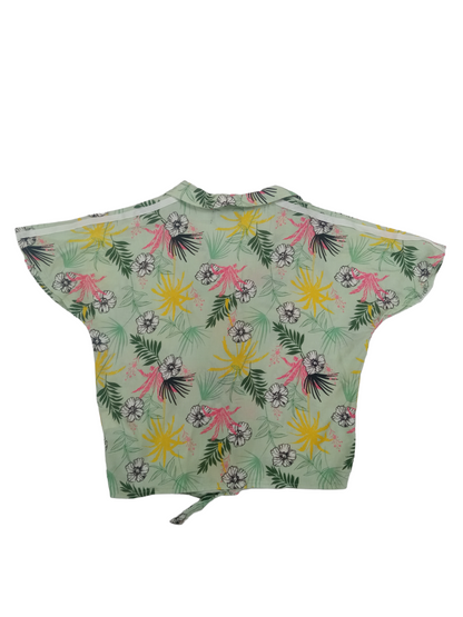 Blusa flores / Talla 14 años