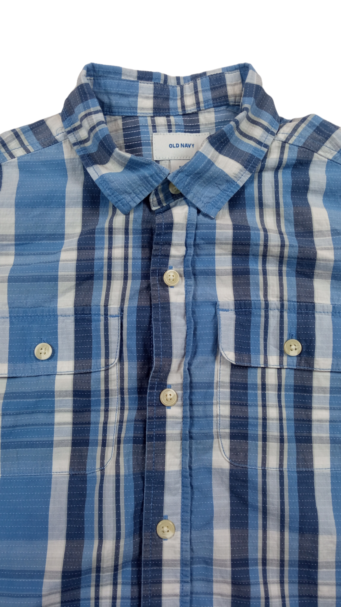 Camisa tonos azules / Talla 8