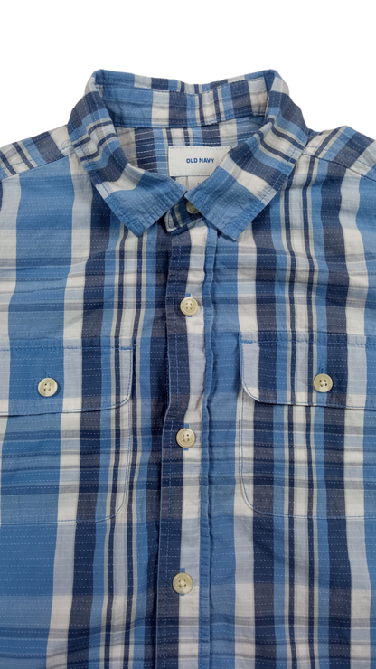 Camisa tonos azules / Talla 8