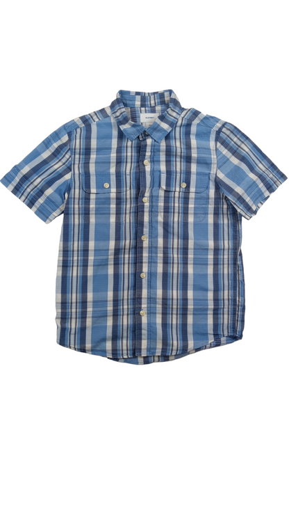 Camisa tonos azules / Talla 8