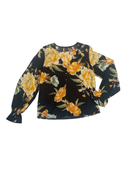 Blusa floreada/ talla S