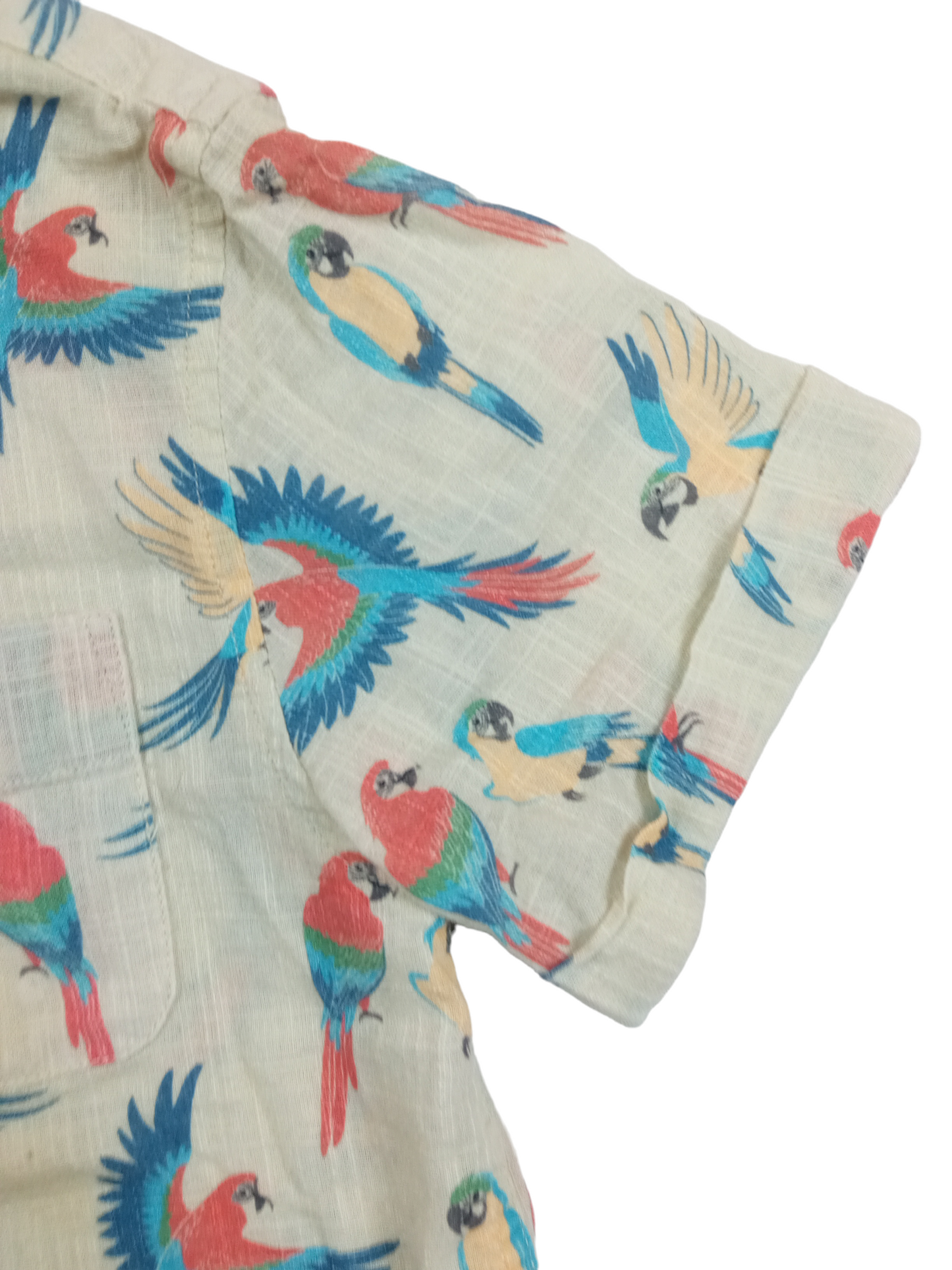 Camisa papagayo / Talla 6 años