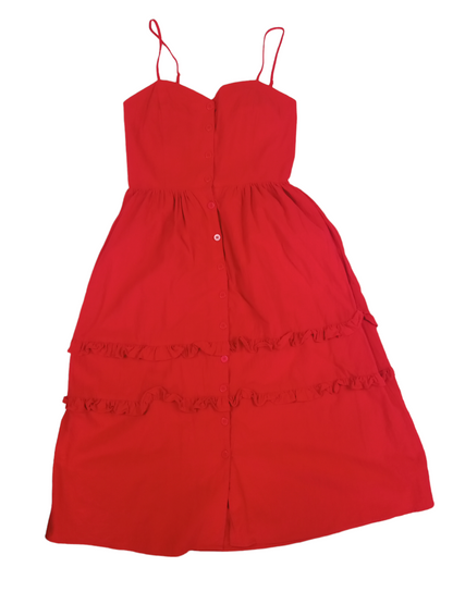 Vestido rojo/ talla 38