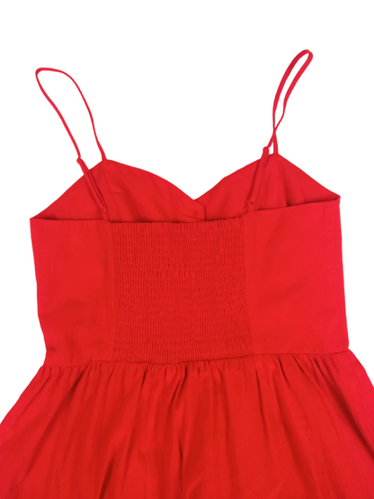 Vestido rojo/ talla 38