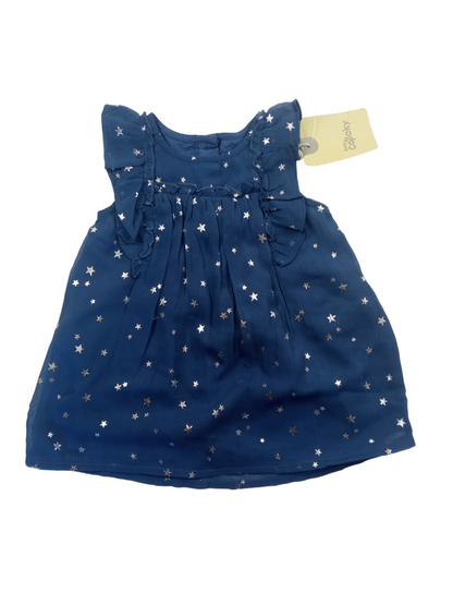 Vestido estrellas/ 3-6 meses