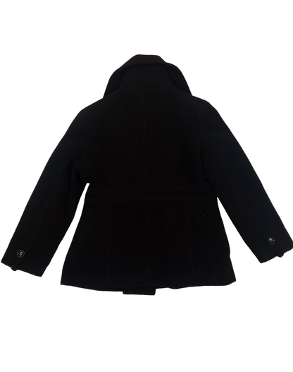 Abrigo negro/ talla L